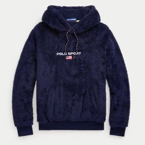 Polo Ralph Lauren Pile Fleece Hoodie. Size M